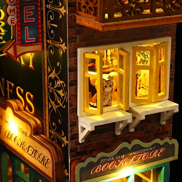 Scarborough Hotel DIY Miniature Dollhouse_Description_7