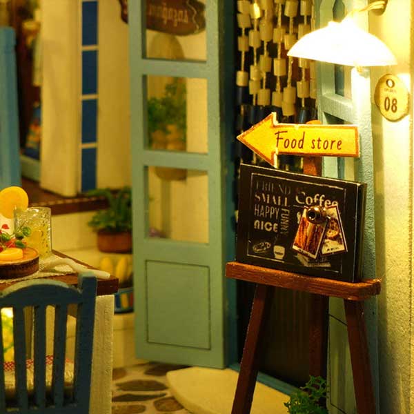 Sea Freeze Book Nook Miniature Dollhouse_Description_4