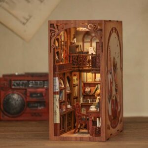 Secret Rhythm Book Nook Miniature Dollhouse_2