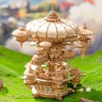 Sky City Music Box 3D Wooden Puzzle_4