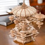 Sky City Music Box 3D Wooden Puzzle_5