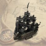 Flying Dutchman Ghost Ship 3D Metal Puzzle_4