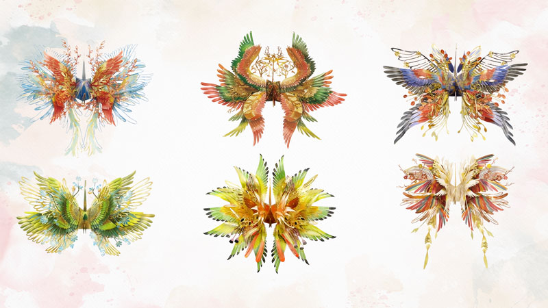 Thousand Cranes Series 3D Metal Puzzle_Description_1
