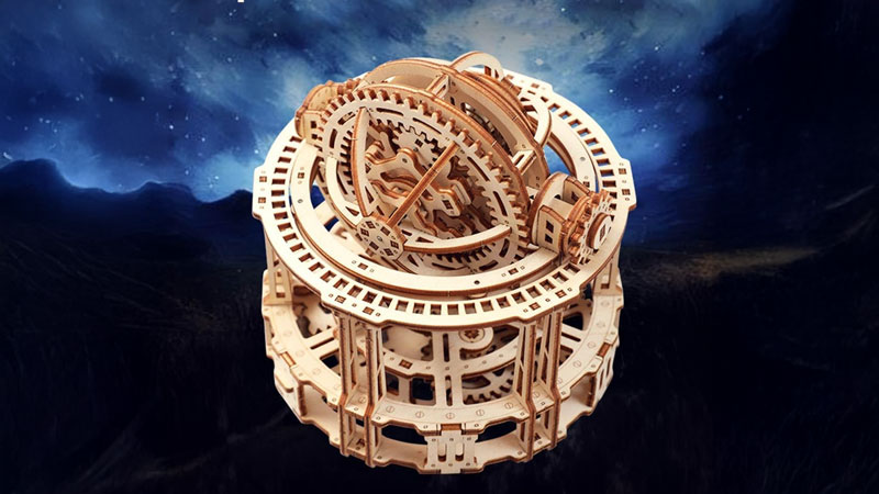 Tourbillon Timer 3D Wooden Puzzle_Description_1