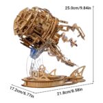 Transmission Music Jellyfish 3D Wooden Puzzle_6