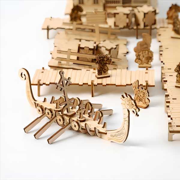 Viking Fishery 3D Wooden Puzzle_Description_3