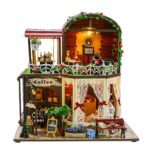 Coffee Shop DIY Miniature Dollhouse_1
