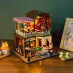 Coffee Shop DIY Miniature Dollhouse_3