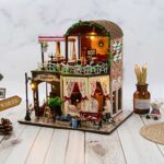 Coffee Shop DIY Miniature Dollhouse_6