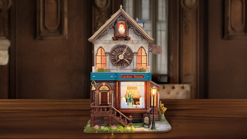 Cuckoo House DIY Miniature Dollhouse_Description_1