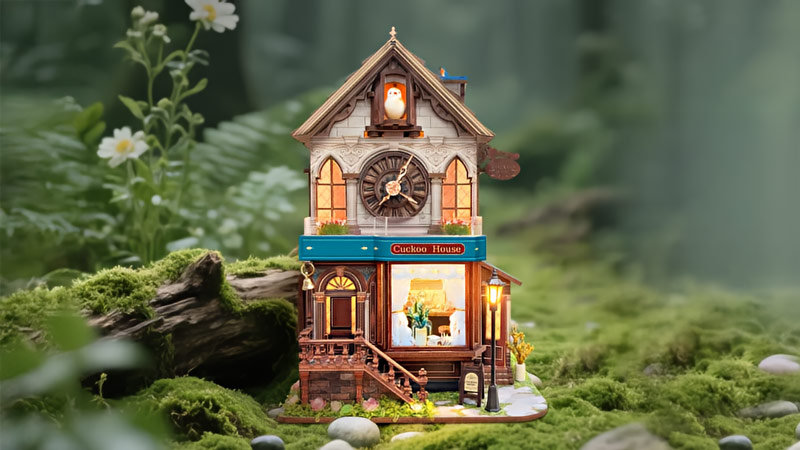 Cuckoo House DIY Miniature Dollhouse_Description_2