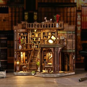 Dreamy Book Hall DIY Miniature Dollhouse_2
