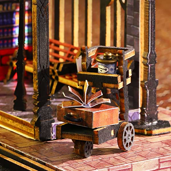 Rail-track Secluded City DIY Miniature Dollhouse - CraftDIYKit