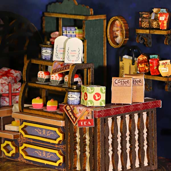 Rail-track Secluded City DIY Miniature Dollhouse - CraftDIYKit