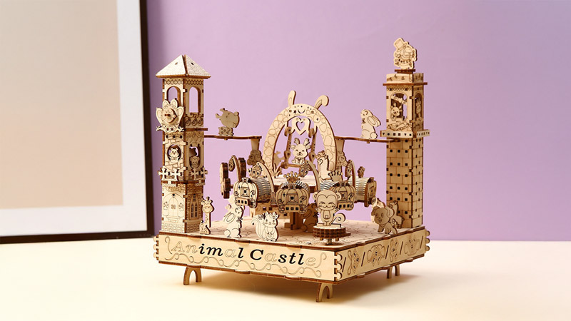 Animal Castle 3D Wooden Puzzle_Description_1