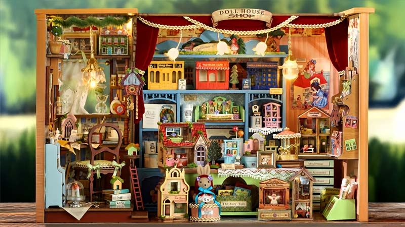 Fairy Tale Wonderhouse DIY Miniature Dollhouse_Description_2