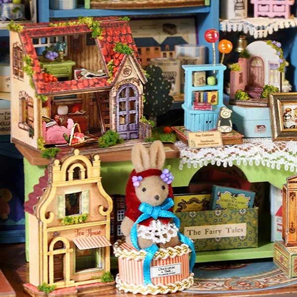 Fairy Tale Wonderhouse DIY Miniature Dollhouse_Description_4
