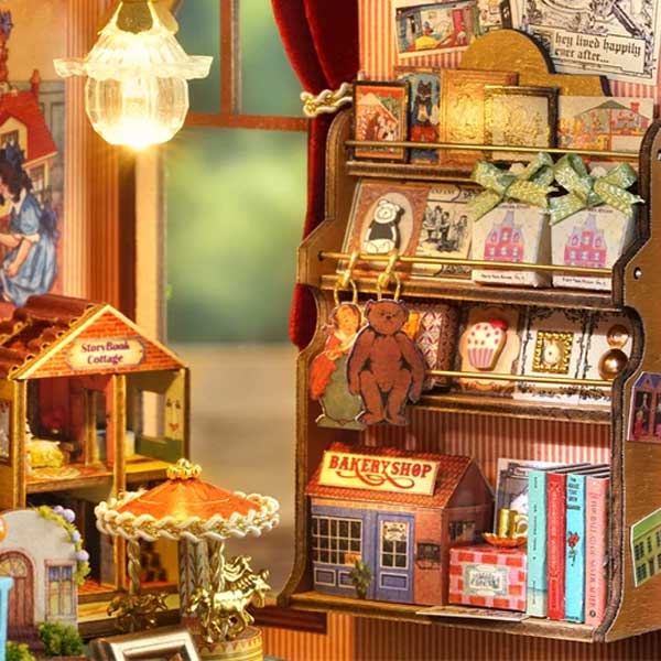 Fairy Tale Wonderhouse DIY Miniature Dollhouse_Description_8