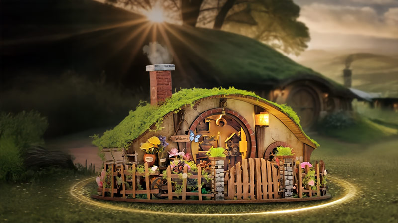 Magic Ring House DIY Miniature Dollhouse_Description_1