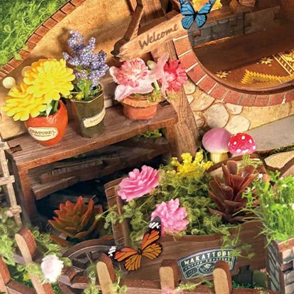 Magic Ring House DIY Miniature Dollhouse_Description_2