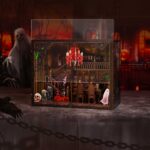 Halloween Dark Family Book Nook Miniature Dollhouse_4