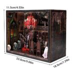 Halloween Dark Family Book Nook Miniature Dollhouse_6