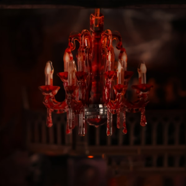 Halloween Dark Family Book Nook Miniature Dollhouse_Description_5
