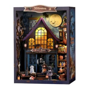 Magical Night At The Castle Book Nook Miniature Dollhouse_1