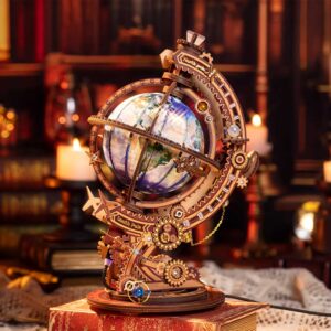 Secret World Rotating Globe 3D Puzzle_2