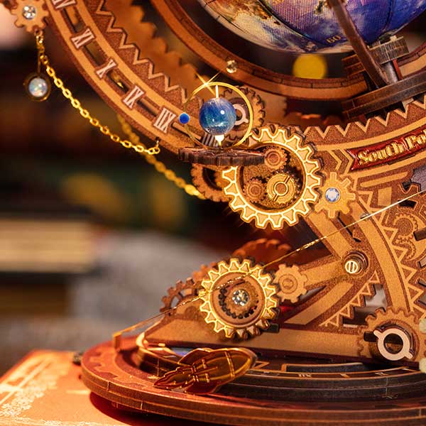Secret World Rotating Globe 3D Puzzle_Description_4