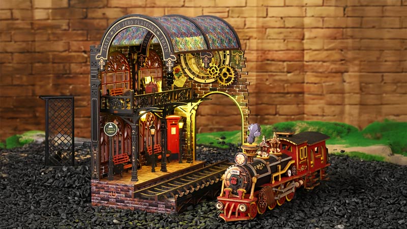 Zero Platform DIY Miniature Dollhouse_Description_1