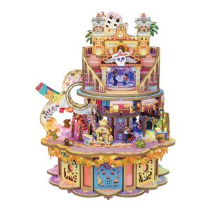 Dreams Wander Music Box 3D Wooden Puzzle_1