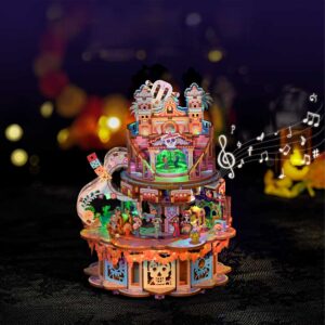 Dreams Wander Music Box 3D Wooden Puzzle_2