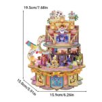 Dreams Wander Music Box 3D Wooden Puzzle_5
