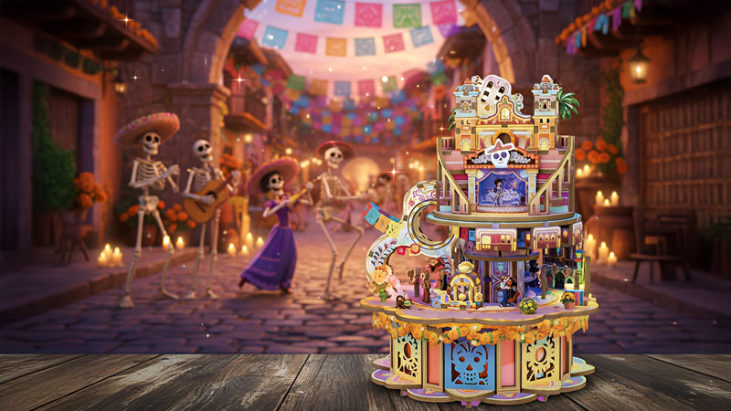 Dreams Wander Music Box 3D Wooden Puzzle_Description_2