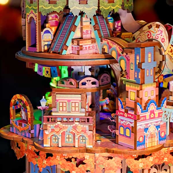 Dreams Wander Music Box 3D Wooden Puzzle_Description_5