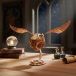 Golden Snitch 3D Wooden Puzzle_4