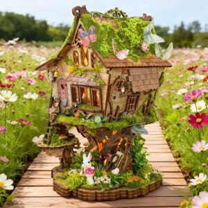 Rowan's Treehouse DIY Miniature Dollhouse_2