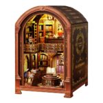 World Bookstore Book Nook Miniature Dollhouse_1