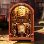 World Bookstore Book Nook Miniature Dollhouse_2