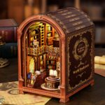 World Bookstore Book Nook Miniature Dollhouse_3
