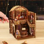 World Bookstore Book Nook Miniature Dollhouse_6