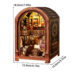 World Bookstore Book Nook Miniature Dollhouse_7