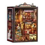 Christmas Shop Book Nook Miniature Dollhouse_1