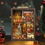 Christmas Shop Book Nook Miniature Dollhouse_2
