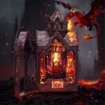 Spire Of The Wyrm Book Nook Miniature Dollhouse_2