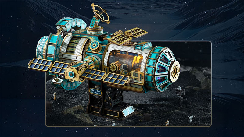 Celestigon Station 3D Wooden Puzzle_Description_1