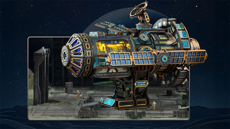 Celestigon Station 3D Wooden Puzzle_Description_2