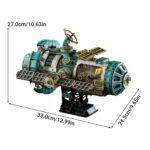 Celestigon Station 3D Wooden Puzzle_White_5