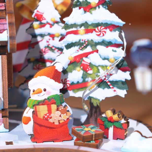 Ice Rink Music Box 3D Wooden Puzzle_Description_7
